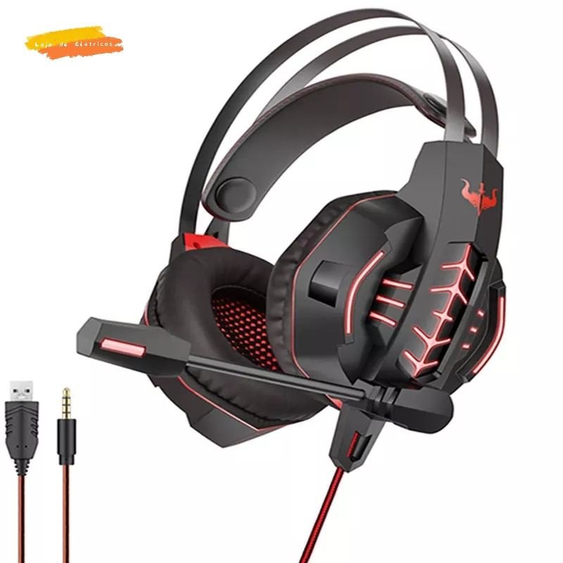 Headset gamer kd-763