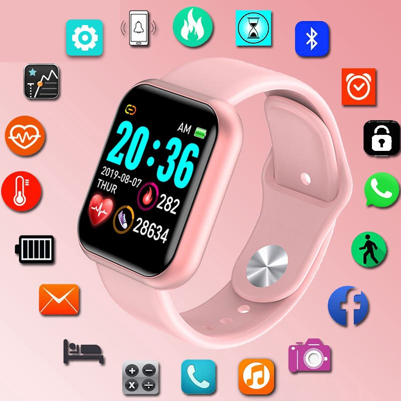 Smartwatch d20 Relógio digital Esportivo Inteligente bluetooth