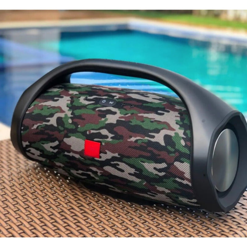 Caixa de Som Boombox 2 Bluetooth Portátil - eletrogiga