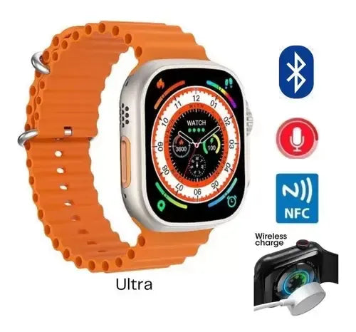 Relogio Smartwatch Inteligente W68 Watch Ultra